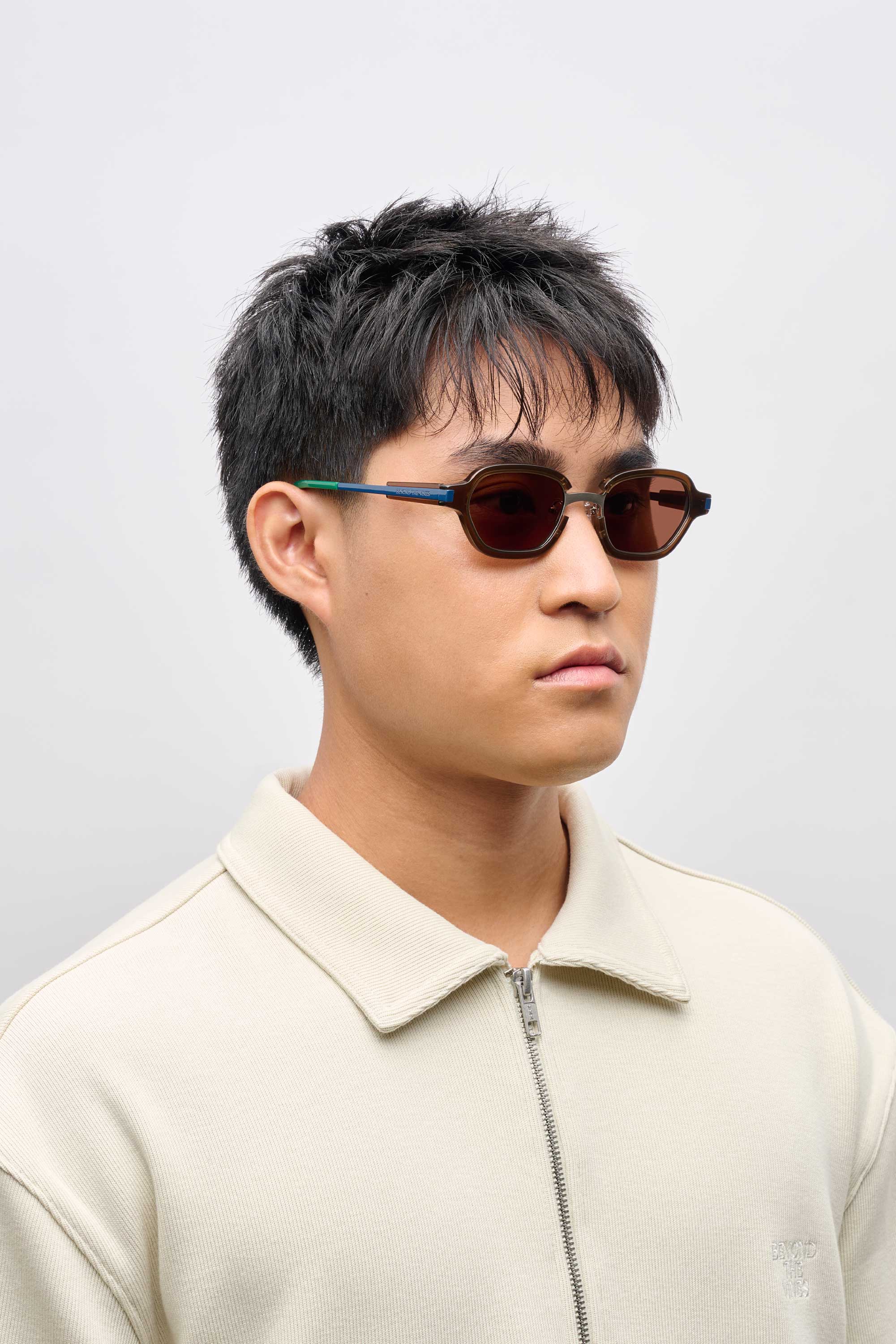 Brown Colourblock