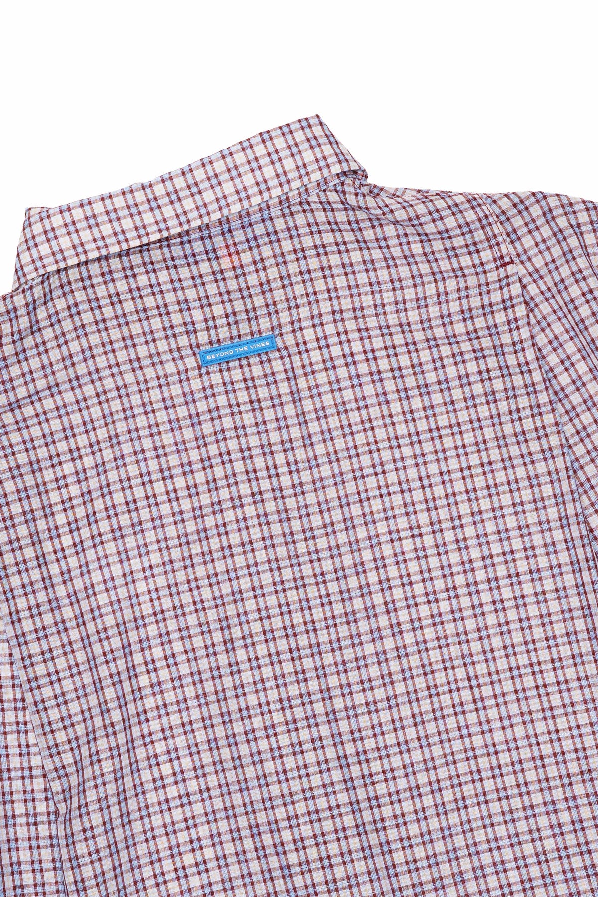 Maroon Checkered