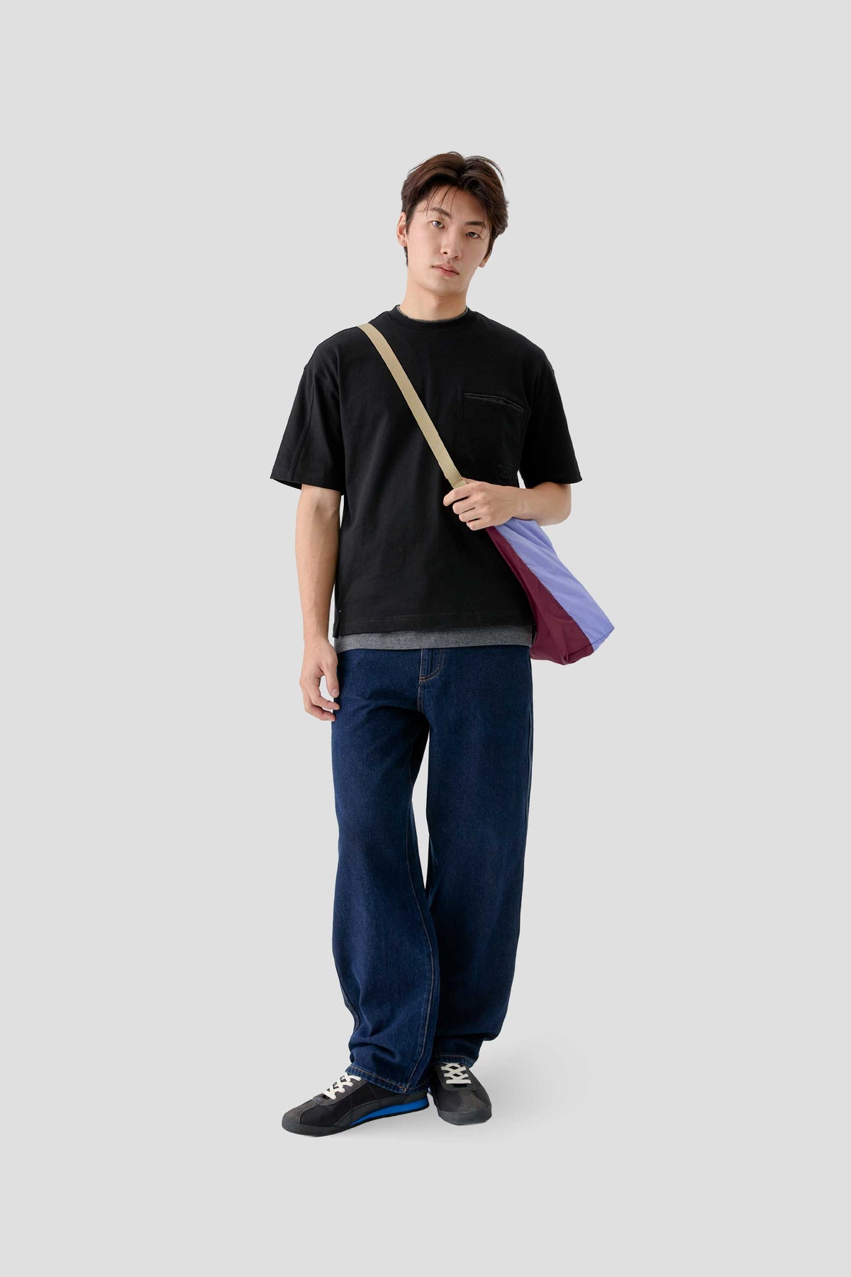 Periwinkle/Maroon