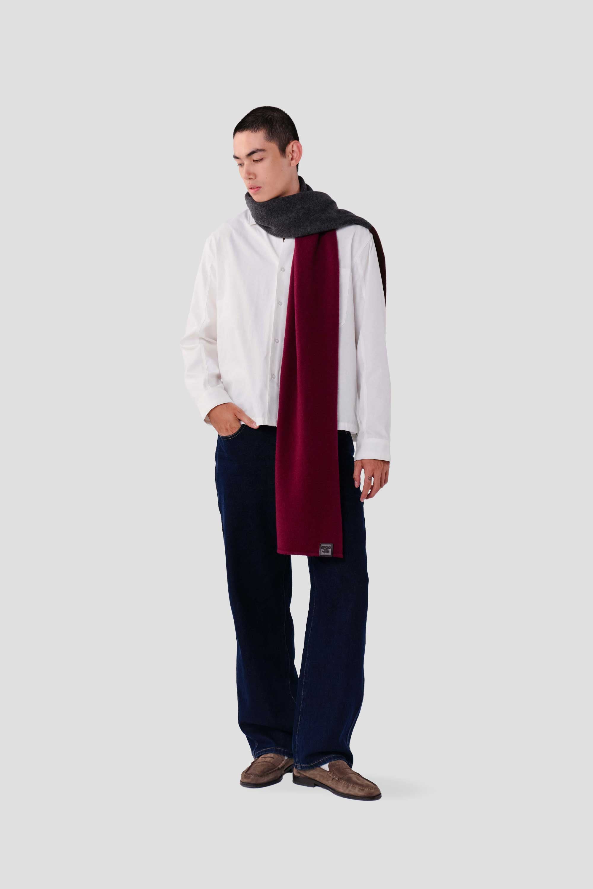 Maroon Colourblock