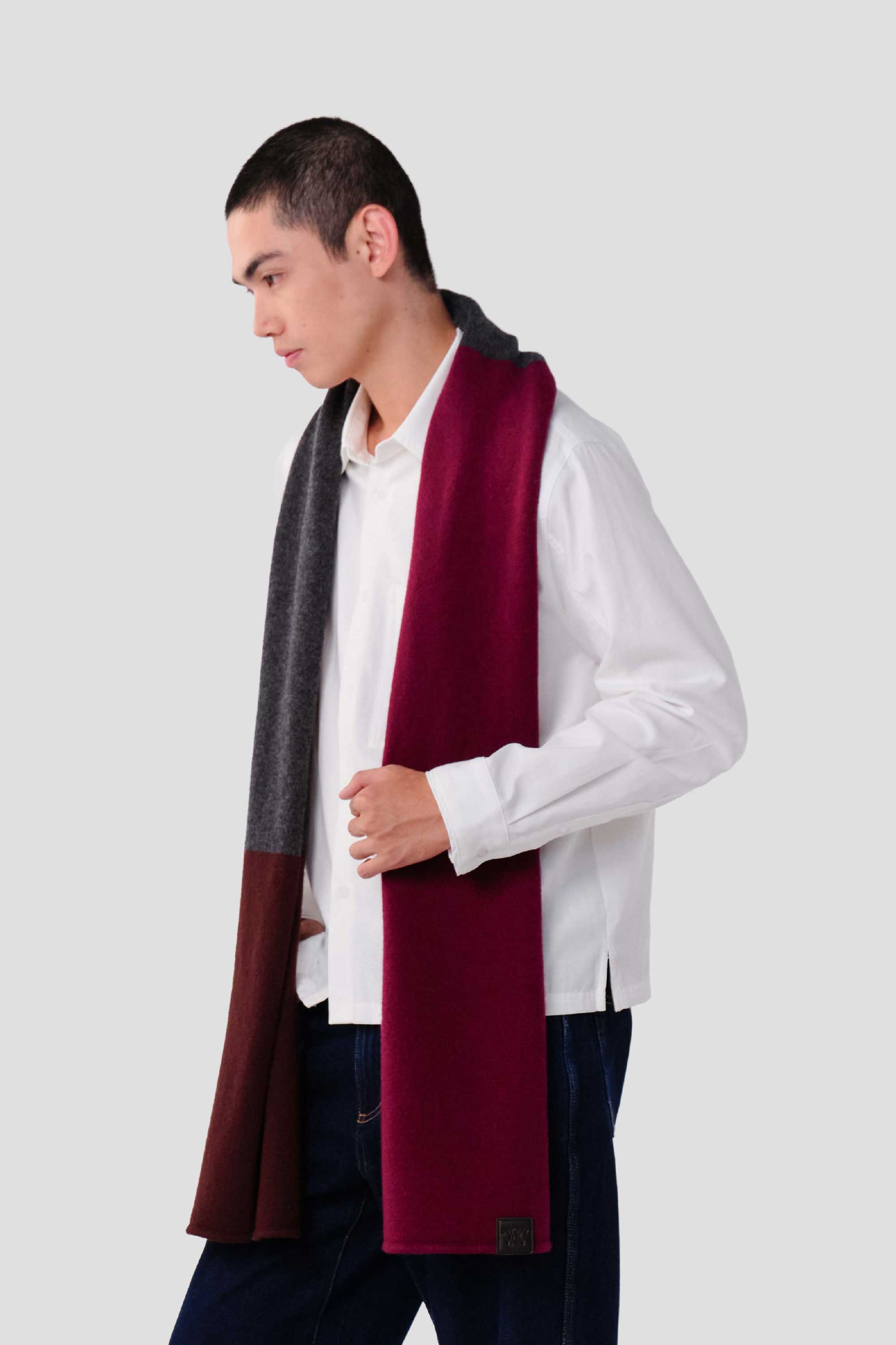 Maroon Colourblock