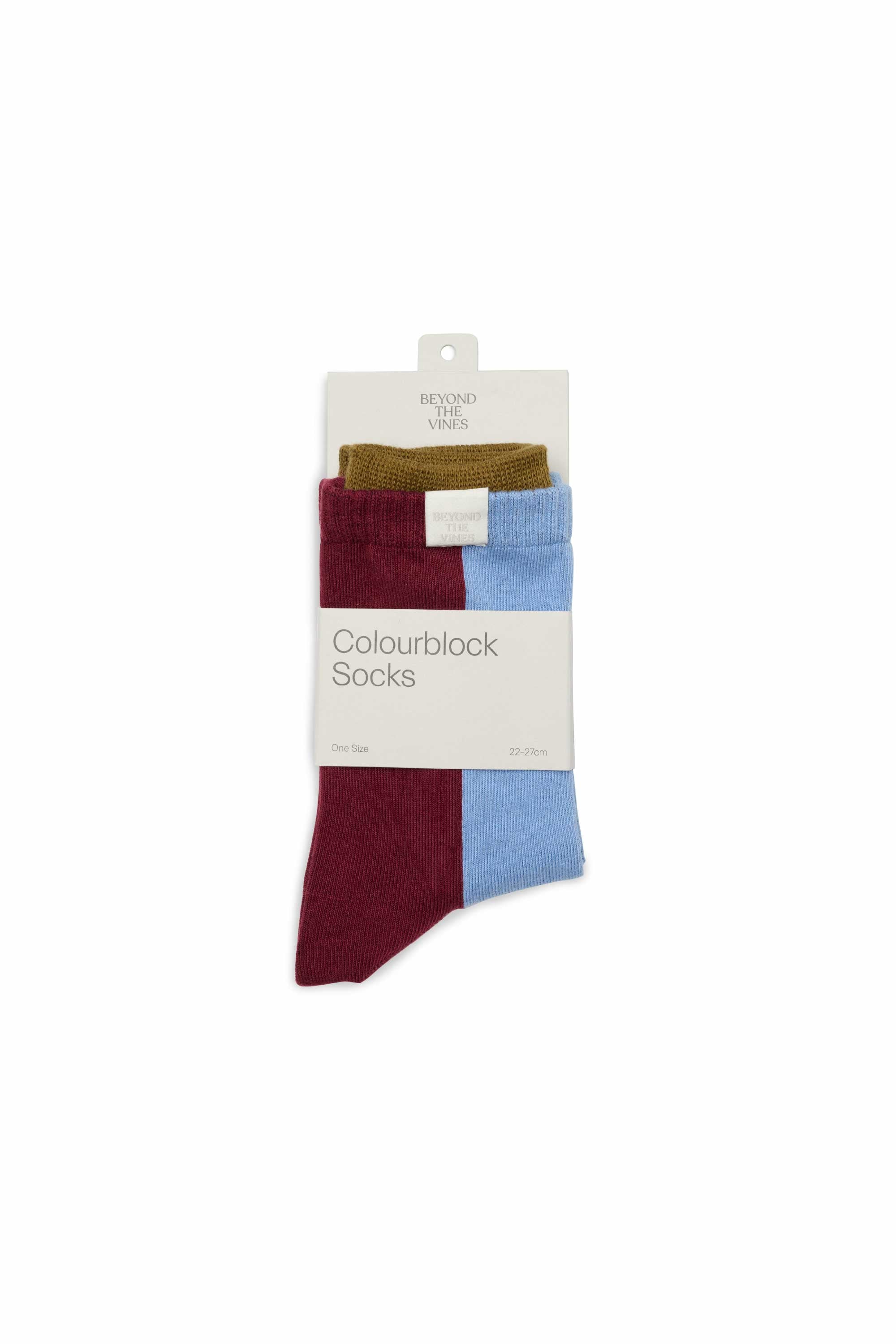Maroon Colourblock