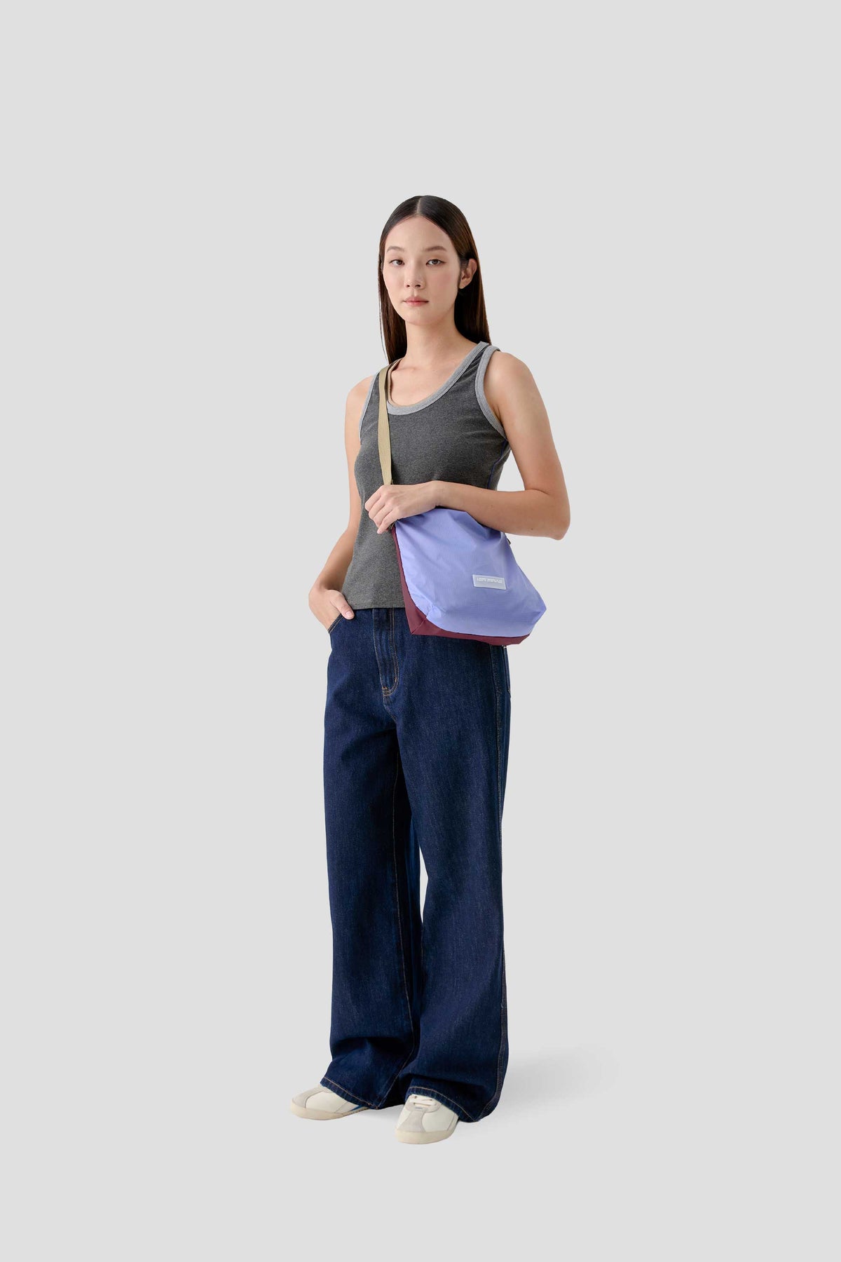 Periwinkle/Maroon